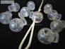 10 Orbs Roman Blind Spring Loaded Cord Stoppers String Adjuster Leveling Toggles